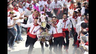 CARRERA CABALLOS DEL VINO CARAVACA DE LA CRUZ 2024 PARTE I [upl. by Scammon]