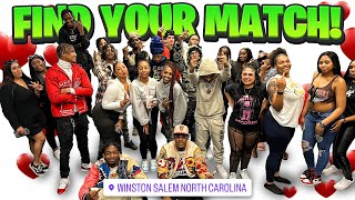 FIND YOUR MATCH 10 BOYS amp 10 GIRLS WINSTON NC 🏙️ [upl. by Hymie]