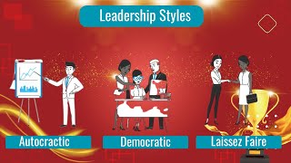 Leadership Styles  Animated Video  Autocratic  Democratic  Laissez Faire [upl. by Eiramyelhsa]