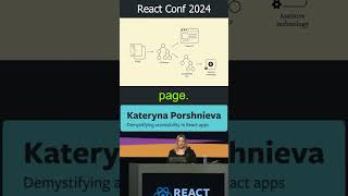 How are accessibility trees created by the browser reactConf react [upl. by Penney]