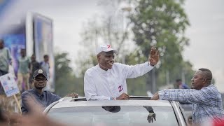 DR Congo Fayulus supporters out in force at Goma rally [upl. by Ynneh]