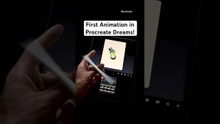 First Animation in Procreate Dreams ✨ procreate procreatedreams animation [upl. by Akceber]