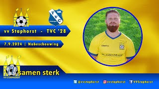 vv Staphorst  TVC 28  792024  Nabeschouwin [upl. by Leunas223]