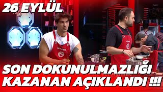 MasterChef Dokunulmazlık Oyunu Kim Kazandı  26 Eylül 2024 [upl. by Noicpesnoc612]