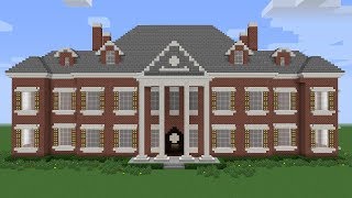 MINECRAFT HOW TO BUILD A MANSION TUTORIAL [upl. by Ben411]