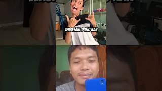 VERSI LAKI DONG shorts drama stitch prank greenscreen remix komedi trending viral collab [upl. by Hola]