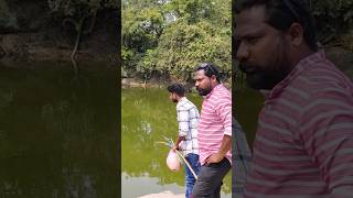 ఇక్కడ చేపలు పట్టే దమ్ముందాలి sathishfishing shots [upl. by Ameluz]