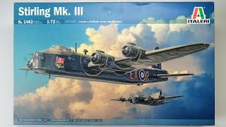 Italeris 172 Short Stirling MkIII Full Build [upl. by Isleen]