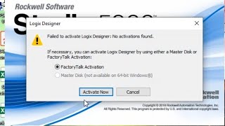 How to clear factorytalk activation fails problem [upl. by Leak]