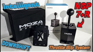 Moza Racing HGP Shifter Full Metal Construction and Intelligent Downshift Throttle blip System [upl. by Haynor]