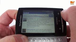 Sony Ericsson U20i XPERIA X10 mini pro  hands on [upl. by Eniamurt]