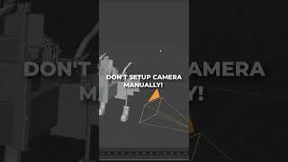Blender3D Fast Camera Setup blender3D blendertutorial [upl. by Hgiel]