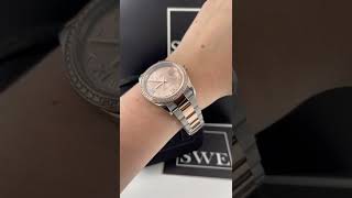 Rolex Datejust 36 Steel Rose Gold Diamond Unisex Watch 126281 Review  SwissWatchExpo [upl. by Iteerp]