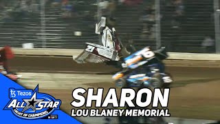 Lou Blaney Memorial  Tezos All Star Sprints at Sharon Speedway [upl. by Keynes]