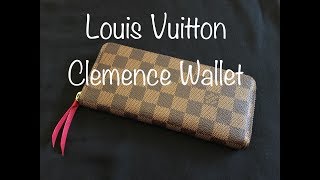 Review  Louis Vuitton Clemence Wallet [upl. by Aicekal]