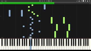 Interstellar Main Theme Piano Tutorial Synthesia  Patrik Pietschmann [upl. by Oir]