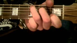 how to play  Breakdown  jack johnsen  on guitar [upl. by Glialentn678]