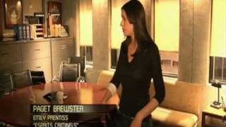 Behind the scenes of criminal minds with Paget Brewster [upl. by Snowber]