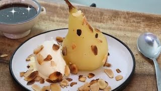 How To Make Poire Belle Helene  Classic French Dessert [upl. by Geldens706]