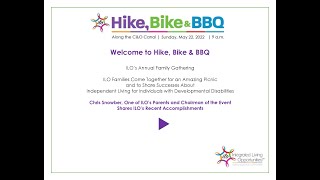 ILO Hike Bike amp BBQ 2022  Intro with Chris Snowber [upl. by Ivar]