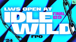 2024 LWS Open at Idlewild  FPO FINALB9  Scoggins Carey Klein Lynds  Jomez Disc Golf [upl. by Quintina]