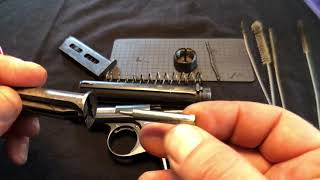 Disassemble SauerampSohn Pistole Model 1913 Cal765 Browning 32ACP [upl. by Algernon]