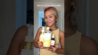 DIY Foaming Cleansing Water 💧 facialcleanser koreanskincare shortsfeed [upl. by Joh]