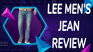 The Perfect Fit Lee Mens Extreme Motion Straight Fit Tapered Leg Jean Review [upl. by Aneele442]