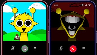 Incredibox Sprunki is calling and scaring Dont pick up the phone [upl. by Adnicaj]