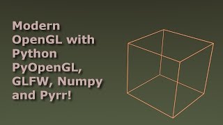 Modern OpenGL programming in Python  part 17  loading obj files [upl. by Ecissej]