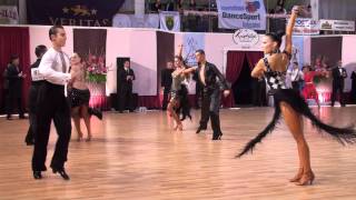 KISTELEK OPEN 2010  IDSF INTERNATIONAL OPEN LATIN  ROUND 1  SAMBA 1 [upl. by Aisyram]