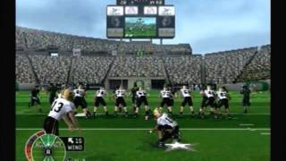 Lets Play NCAA Football 10 ps2 10 Oregon vs Purdue [upl. by Eikcor]