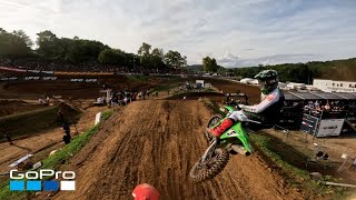 GoPro Tim Gajser Vs Romain Febvre 2023 FIM MXGP Moto 2 from Round 18 Maggiora Italy [upl. by Prussian]