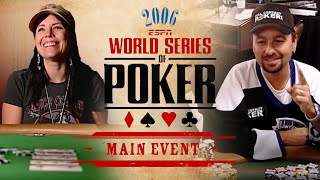 World Series of Poker Main Event 2006 Day 3 with Annie Duke amp Daniel Negreanu WSOP [upl. by Ahtikal]