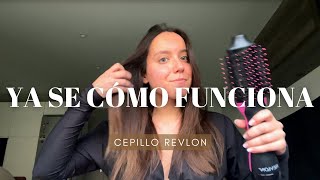 CÓMO USAR BIEN EL CEPILLOSECADOR DE REVLON  Por fin lo consigo😂😂  Asesora de imagen [upl. by Esnahc]