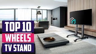 Top 10 Best Tv Stand With Wheels in 2024  Reviews Prices amp Where to Buy [upl. by Airdnassac]