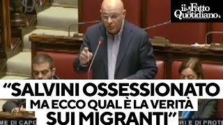 quotInvasione in Italia Salvini è ossessionato siamo un Paese di migrantiquot la riflessione di Zaratti [upl. by Eelesor]