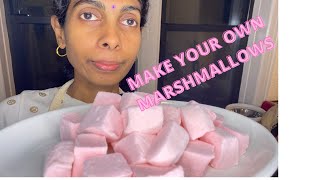 The Best Homemade Marshmallow Recipe in Tamil  Easiest Way To Make Homemade Marshmallows [upl. by Aziram112]