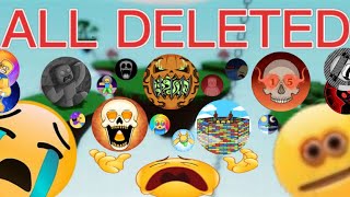 How I deleted ALL my Slap Battles BADGES [upl. by Ellezig27]