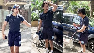 Malaika Arora son Arhaan Khan spotted With His Pet 🐕 Outside Home Bandra [upl. by Dunstan821]