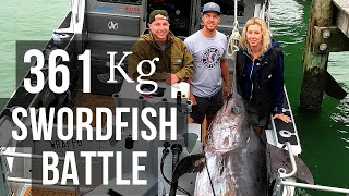 361kg Broadbill Swordfish Battle Season 4 Ep 9 [upl. by Dunstan464]