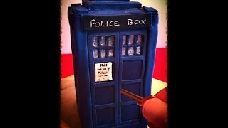 Doctor Who Tardis Cake [upl. by Eytak]