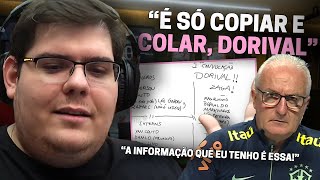 CASIMIRO FAZ PREVISÃO DA PRIMEIRA CONVOCAÇÃO DO DORIVAL NA SELEÇÃO BRASILEIRA  Cortes do Casimito [upl. by Cranford630]