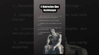 5 WAHRHEITEN ÜBER BEZIEHUNGEN  Fakten über Beziehungen shorts psychologiefakten [upl. by Ehcor]