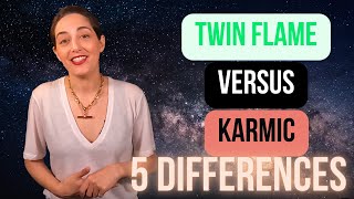 Twin Flame versus Karmic  5 Differences [upl. by Bowers]