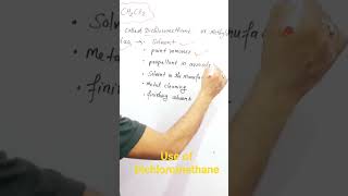 Use of Dichloromethane viralvideo chemistry viral shortfeed shorts short shortvideo [upl. by Elletsirhc]