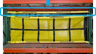 Combining Products Fixed Rack Safety Net with Rack Safety Straps [upl. by Aniret795]