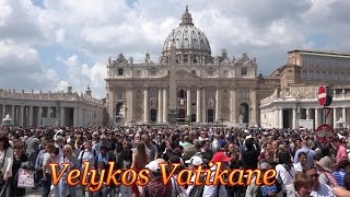  Easter2017 at the Vatican Velykos Vatikane 2017 [upl. by Bara]