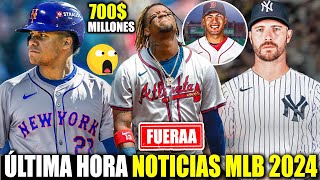 710 MILLONES PARA JUAN SOTO ACUÑA JR FUERA DE MLB PETE ALONSO A YANKEES GLEYBER DESPEDIDO MLB [upl. by Manson]