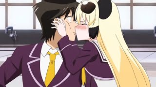 Funniest Kisses in Anime Moments アニメ面白いキス [upl. by Kester]